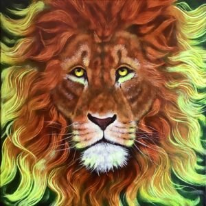 thaniel-arts-dreams-of-the-wild-2-acrylic-on-canvas-painting-artist-nathan-downer