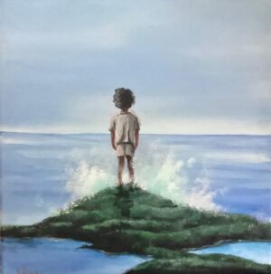 thaniel-arts-lost-boy-acrylic-on-canvas-painting-artist-nathan-downer