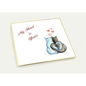 "An Old-Fashioned Love" Luxury Postcards (10 pk) - Horizontal - 5.25x5.25 in