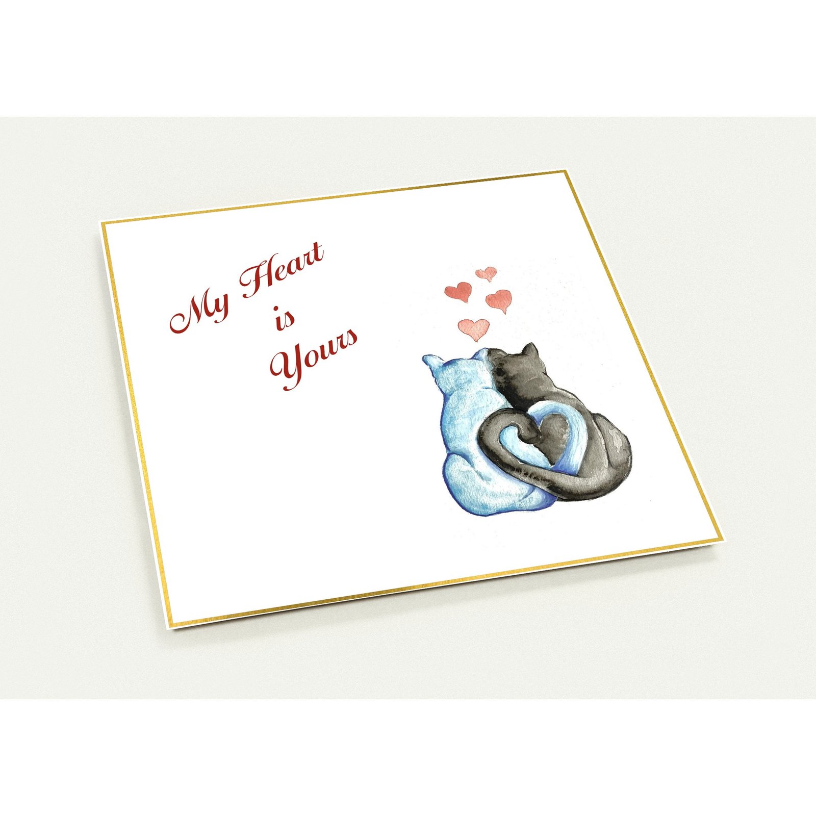 "An Old-Fashioned Love" Luxury Postcards (10 pk) - Horizontal - 5.25x5.25 in